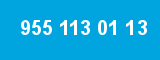 955 113 01 13